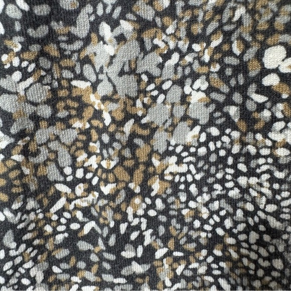 J. Jill Wearever Collection Brown and Black Patterned Tunic Top - Picture 2 of 12